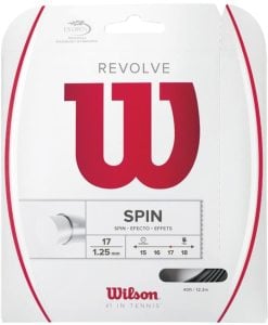 Wilson Revolve Spin 1,25 mm. Monofilament Kordaj Siyah