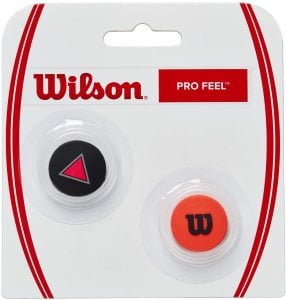 Wilson Pro Feel Clash Tenis Raketi Titreşim Önleyici Kırmızı Siyah
