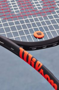Wilson Pro Feel Clash Tenis Raketi Titreşim Önleyici Kırmızı Siyah