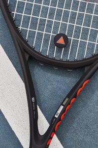 Wilson Pro Feel Clash Tenis Raketi Titreşim Önleyici Kırmızı Siyah