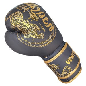 Vento Tiger Boks ve Kick-Boks Eldiveni Siyah Altın