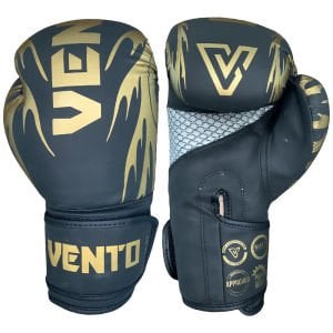 Vento Tatto Boks ve Kick-Boks Eldiveni Siyah