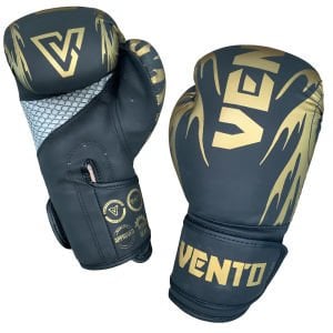 Vento Tatto Boks ve Kick-Boks Eldiveni Siyah