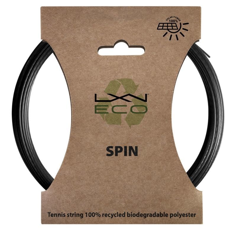 Luxilon Eco Spin 1,25 mm. Kordaj 12 Metre Siyah