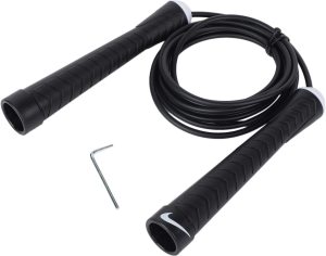 Nike Fundamental Speed Rope Rulmanlı ve Ayarlanabilir Atlama İpi Siyah