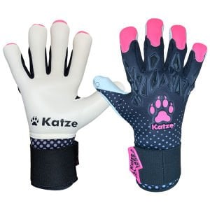 Katze Eagle Kaleci Eldiveni Siyah Pembe