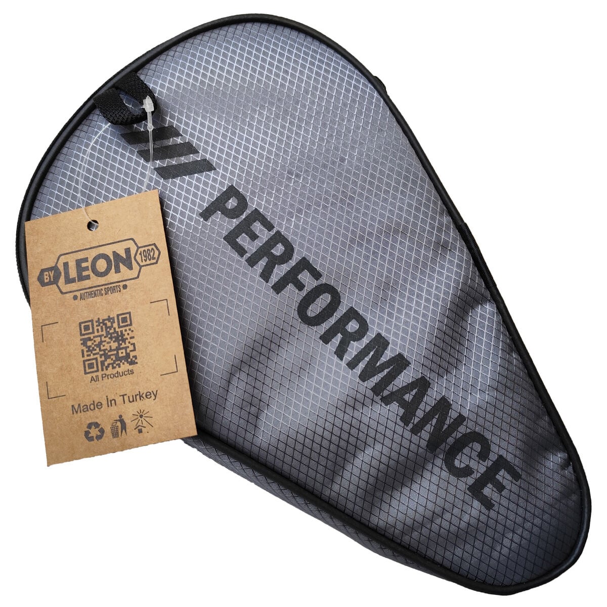 Leon Performance Masa Tenisi Raket ve Top Kılıfı Gri