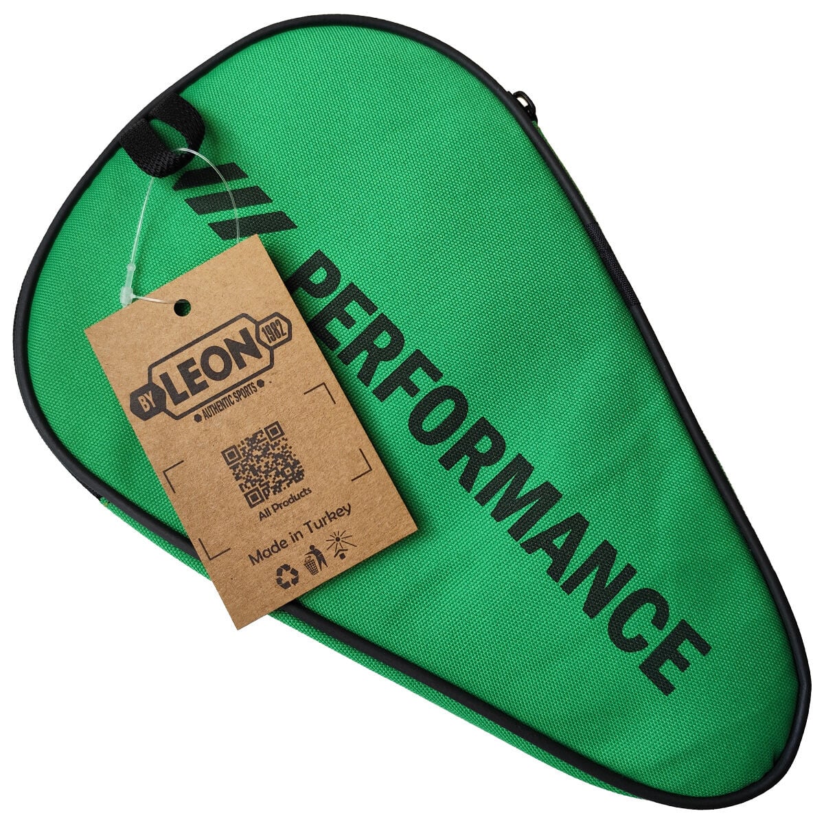 Leon Performance Masa Tenisi Raket ve Top Kılıfı Yeşil