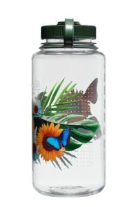 Nalgene Wide Mouth 32 Oz Suluk Matara 1 Litre Citrus Hummingbird