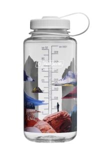 Nalgene Wide Mouth 32 Oz Suluk Matara 1 Litre Mixed Landscapes