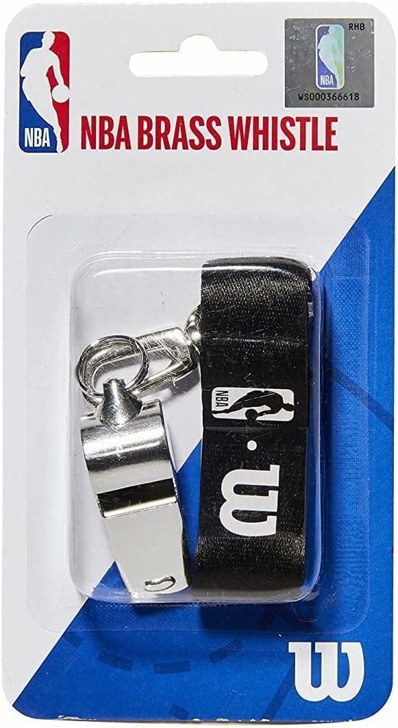 Wilson NBA Brass Whistle Boyun Askılı Boncuklu Hakem Düdüğü