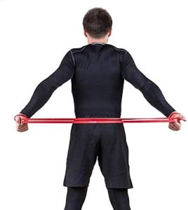 Povit Power Band Direnç Lastiği Orta Sert Kırmızı