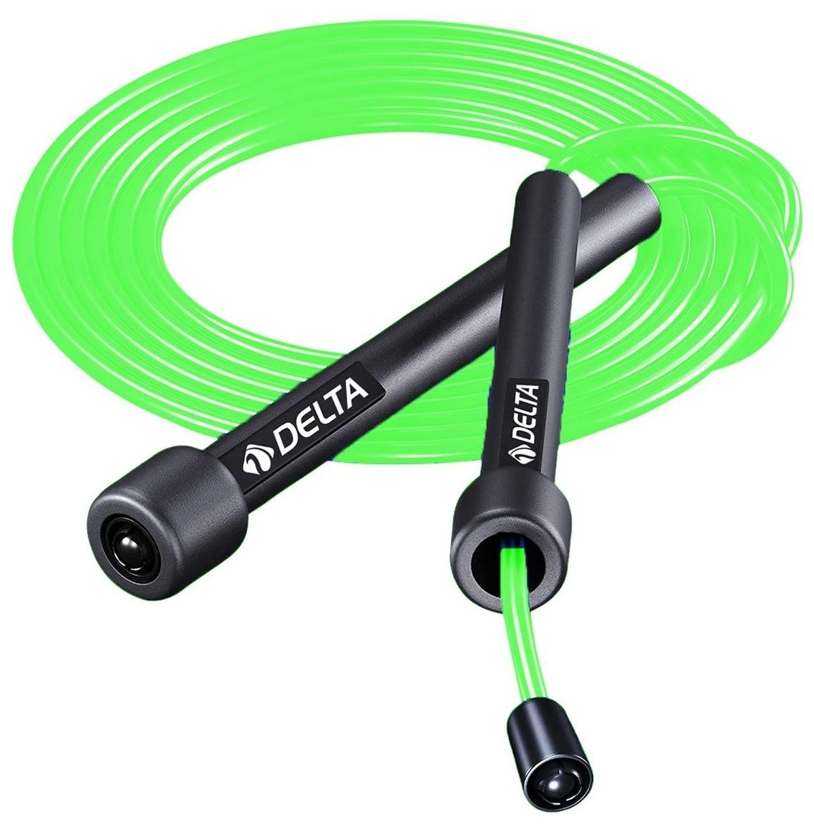 Delta Ayarlanabilir Atlama İpi Yeşil Renkli