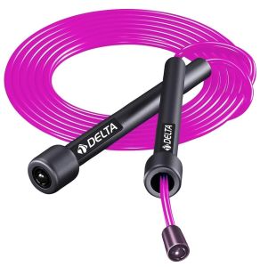 Delta Ayarlanabilir Atlama İpi Mor Renkli