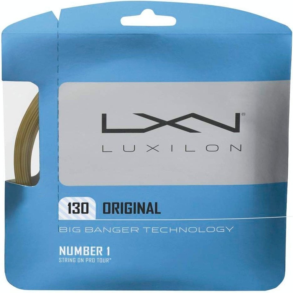 Luxilon Big Banger Orjinal 1,30 mm. Raket Kordajı Amber