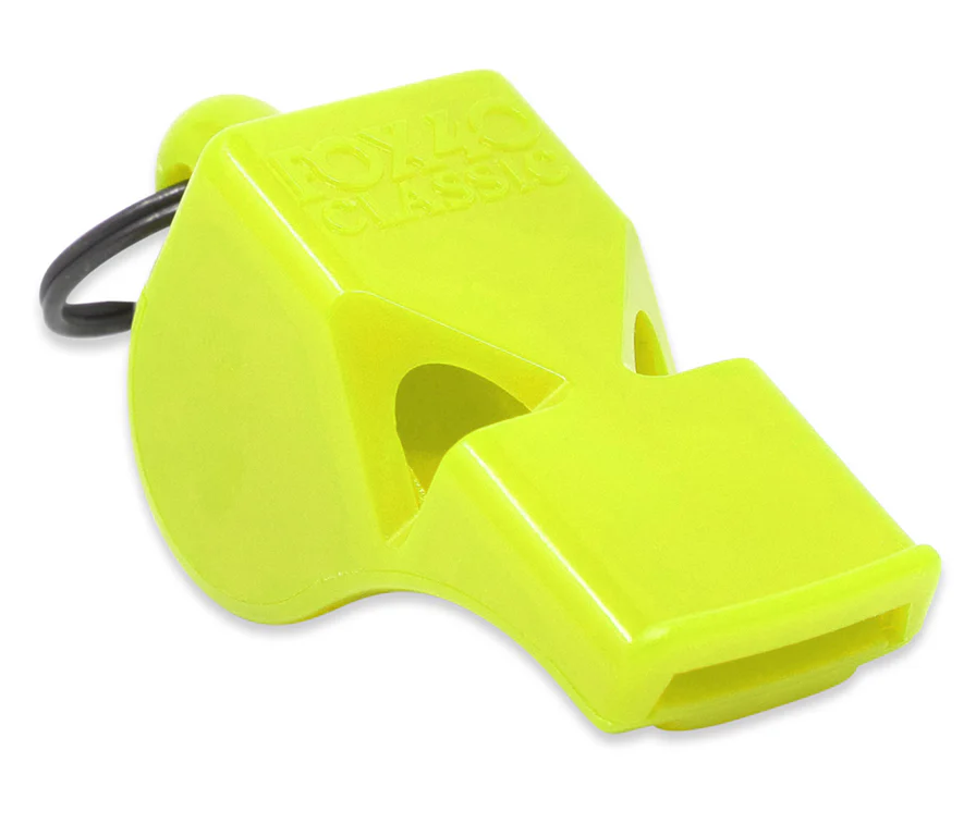 Fox 40 Classic Hakem Düdüğü Fosforlu Sarı Düdük