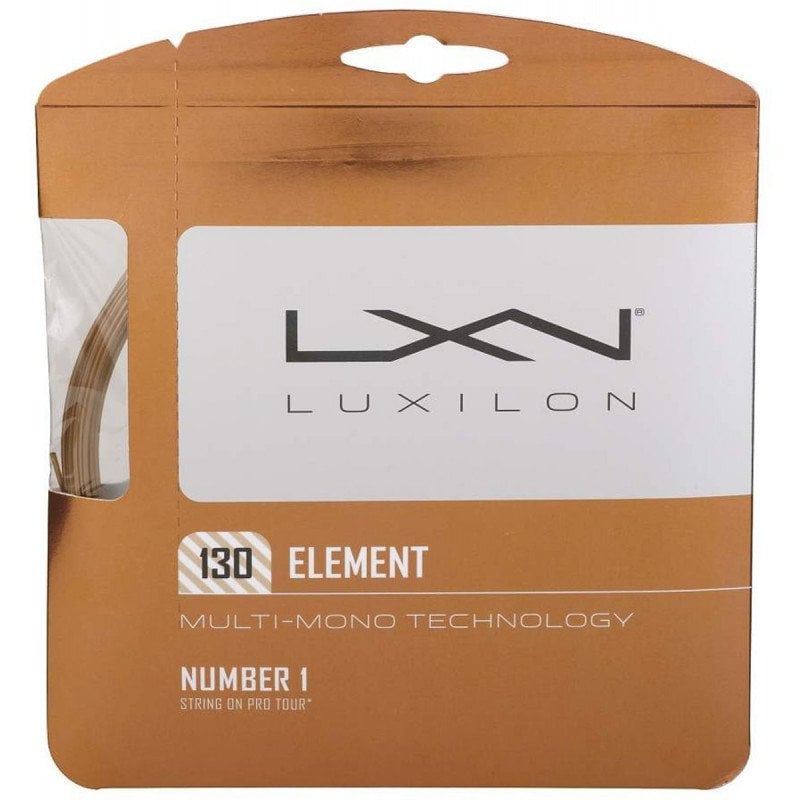 Luxilon Element 130 Kordaj 1,30 mm. Raket Kordajı