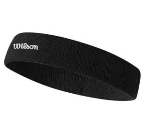 Wilson Swoosh Headband Havlu Kafa Bandı Siyah Renk