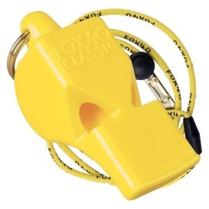 Fox 40 Classic İpli Hakem Düdüğü Sarı Düdük