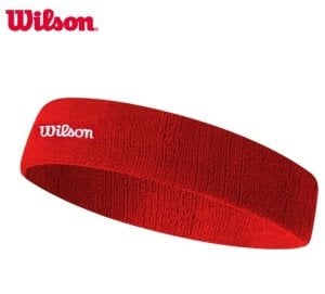 Wilson Swoosh Headband Havlu Kafa Bandı Kırmızı Renk