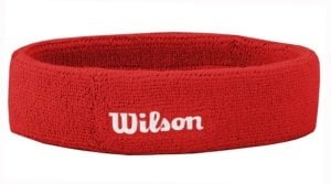 Wilson Swoosh Headband Havlu Kafa Bandı Kırmızı Renk