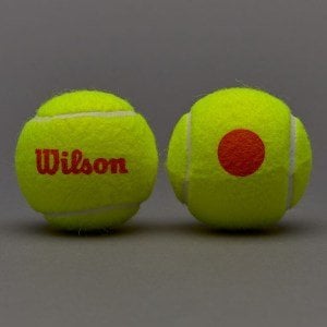 Wilson Starter Turuncu Noktalı Çocuk Tenis Topu 12li WRT137200