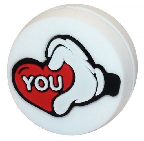 Pros Pro Love You Kalp Figürü Tekli Titreşim Önleyici