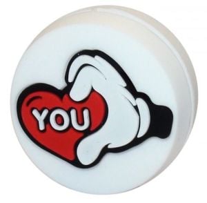 Pros Pro Love You Kalp Figürü Tekli Titreşim Önleyici