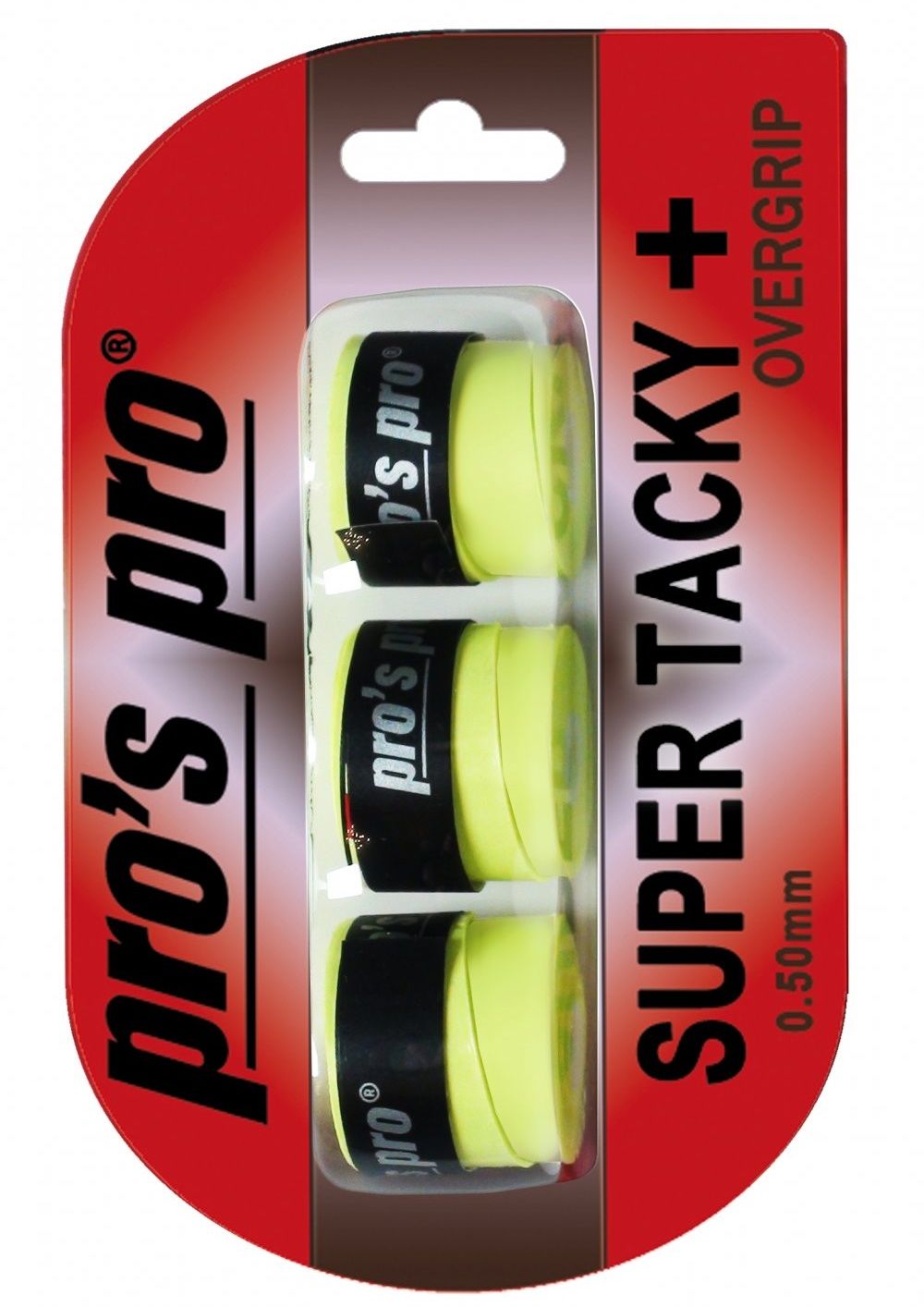 Pros Pro Super Tacky 3lü Overgrip Sarı