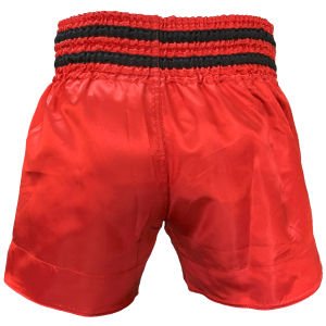 Leon Kick Boxing Nakışlı Kick Boks Şortu Kırmızı