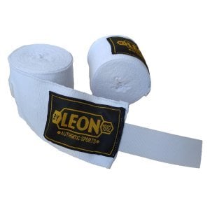 Leon Blade Training Boks Eldiveni, Bandaj Dişlik Anahtarlık Seti Beyaz