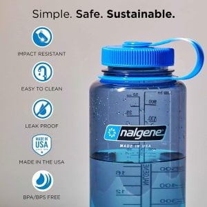 Nalgene 32 Oz WM Cosmo Platinum Tritan Suluk Matara 1 Litre Pembe 2178-2054