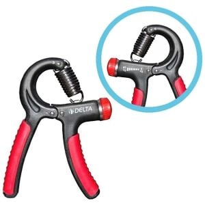 Delta  Basınç Ayarlamalı El Yayı Özel Kauçuk Saplı Siyah