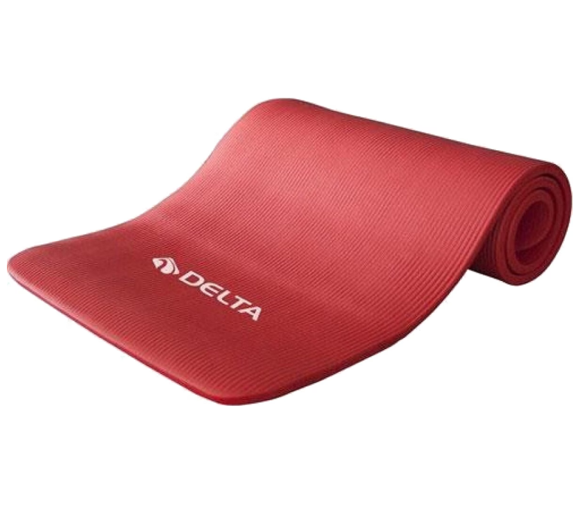 Delta Egzersiz, Yoga ve Pilates Minderi 10 mm. Kırmızı
