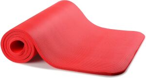 Delta Egzersiz, Yoga ve Pilates Minderi 10 mm. Kırmızı