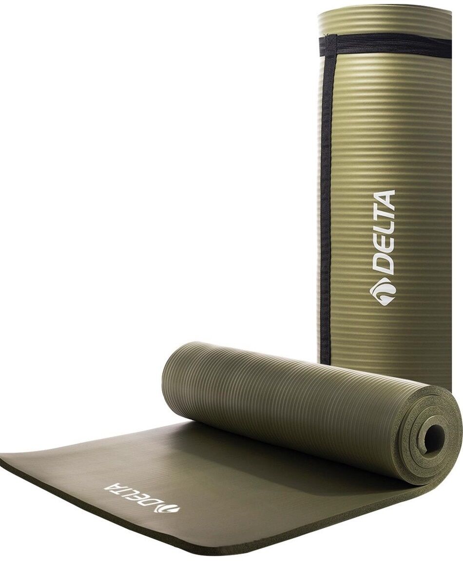 Delta Egzersiz, Yoga ve Pilates Minderi 15 mm. Nefti Yeşil
