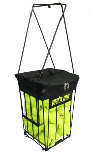 Pros Pro Fermuarlı Brandalı Tenis Topu Toplama Sepeti 72li