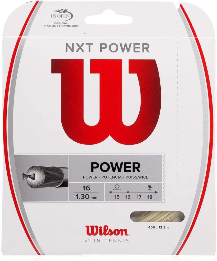 Wilson NXT Power 1,30 mm. Multifilament Kordaj Natural