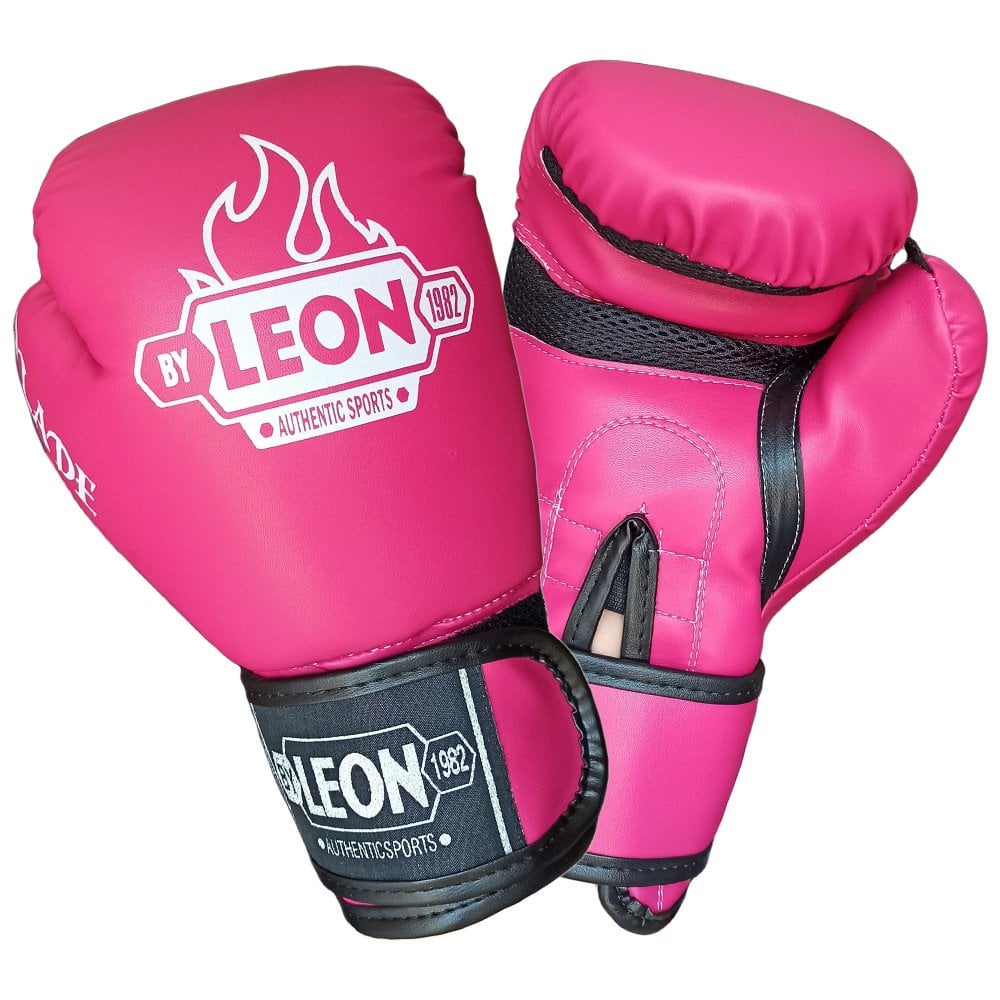 Leon Blade Training Boks, Kick Boks ve Muay Thai Eldiveni Pembe