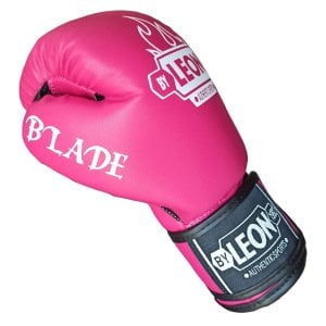 Leon Blade Training Boks, Kick Boks ve Muay Thai Eldiveni Pembe