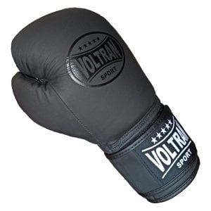 Voltran Vasim Hakiki Deri Muay Thai ve Boks Eldiveni Siyah