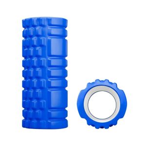 Delta Orta Sert Tırtıklı Foam Roller Mavi